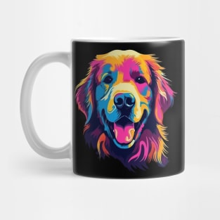 Golden Retriever Smiling Mug